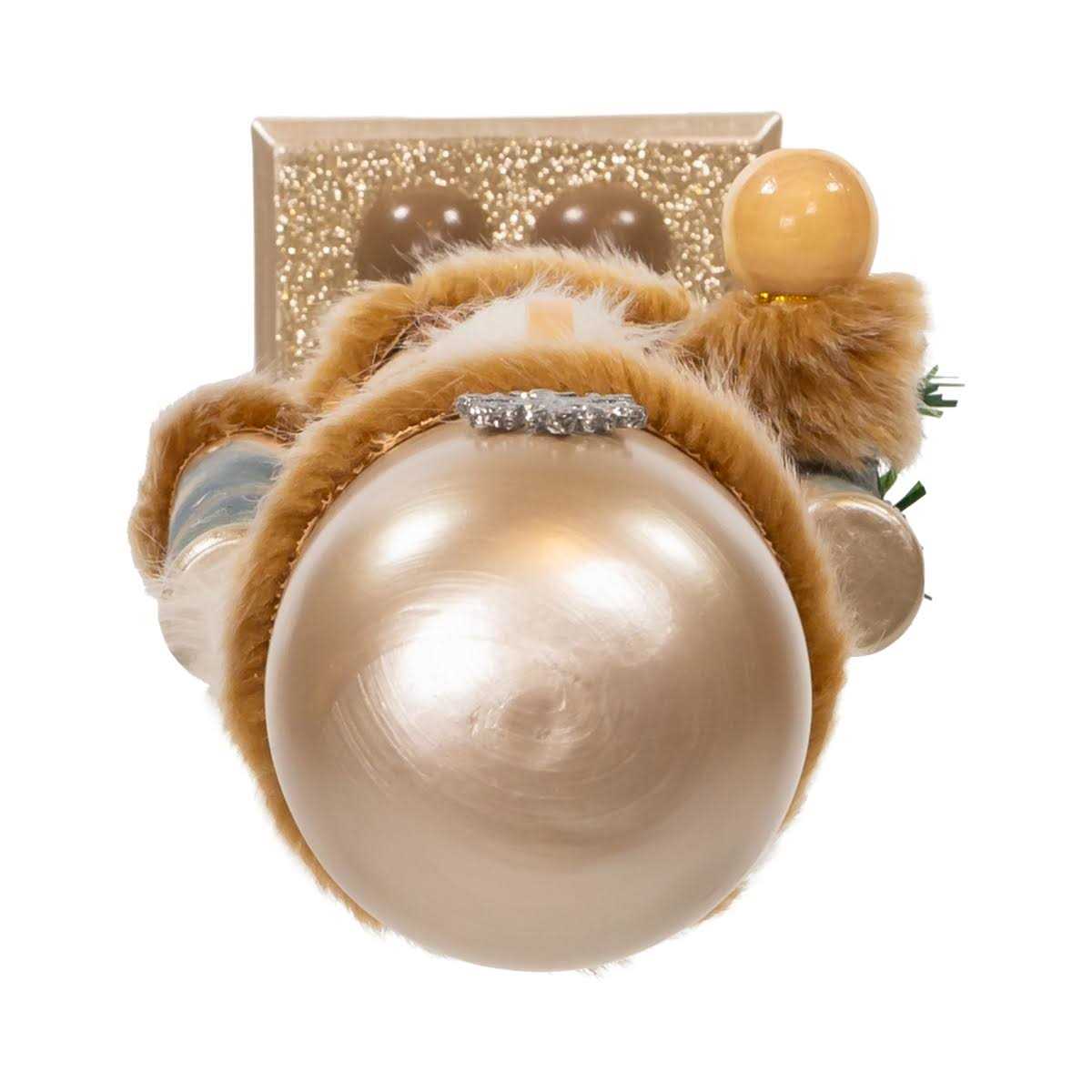 Kurt Adler 15 Wooden Rustic Glamour Nutcracker