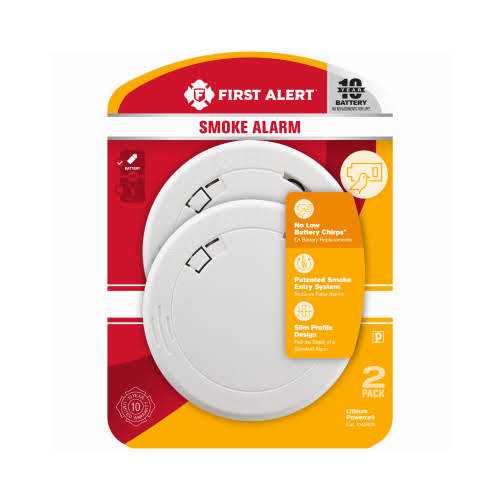 First Alert Battery-Powered Photoelectric Smoke Detector