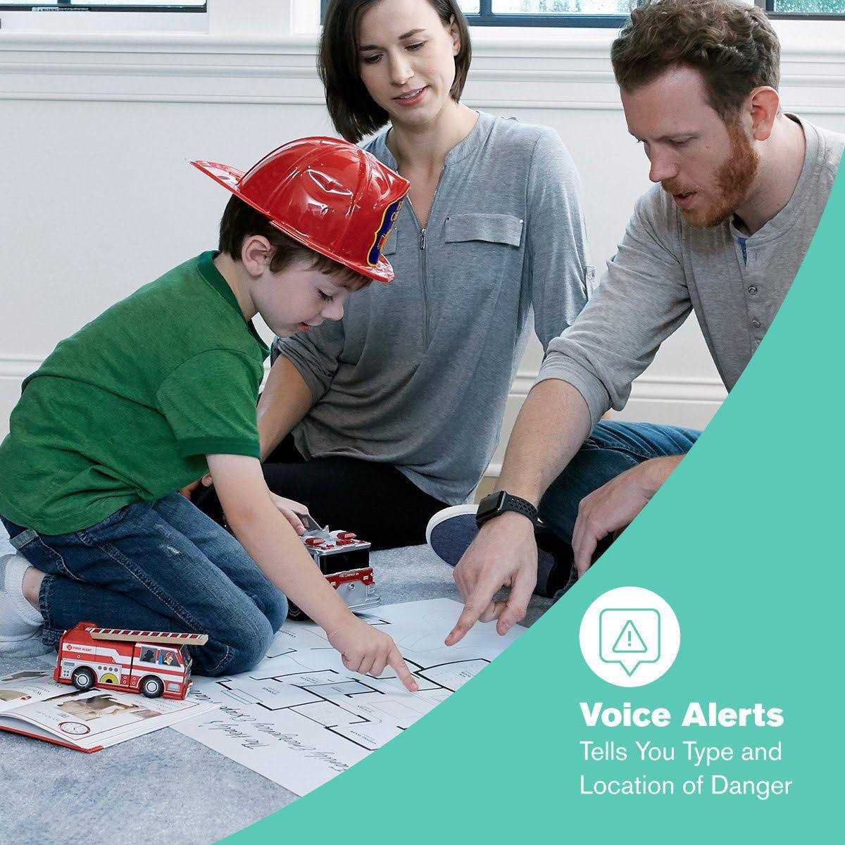 First Alert Wireless Interconnected Smoke & Carbon Monoxide Alarm with Voice