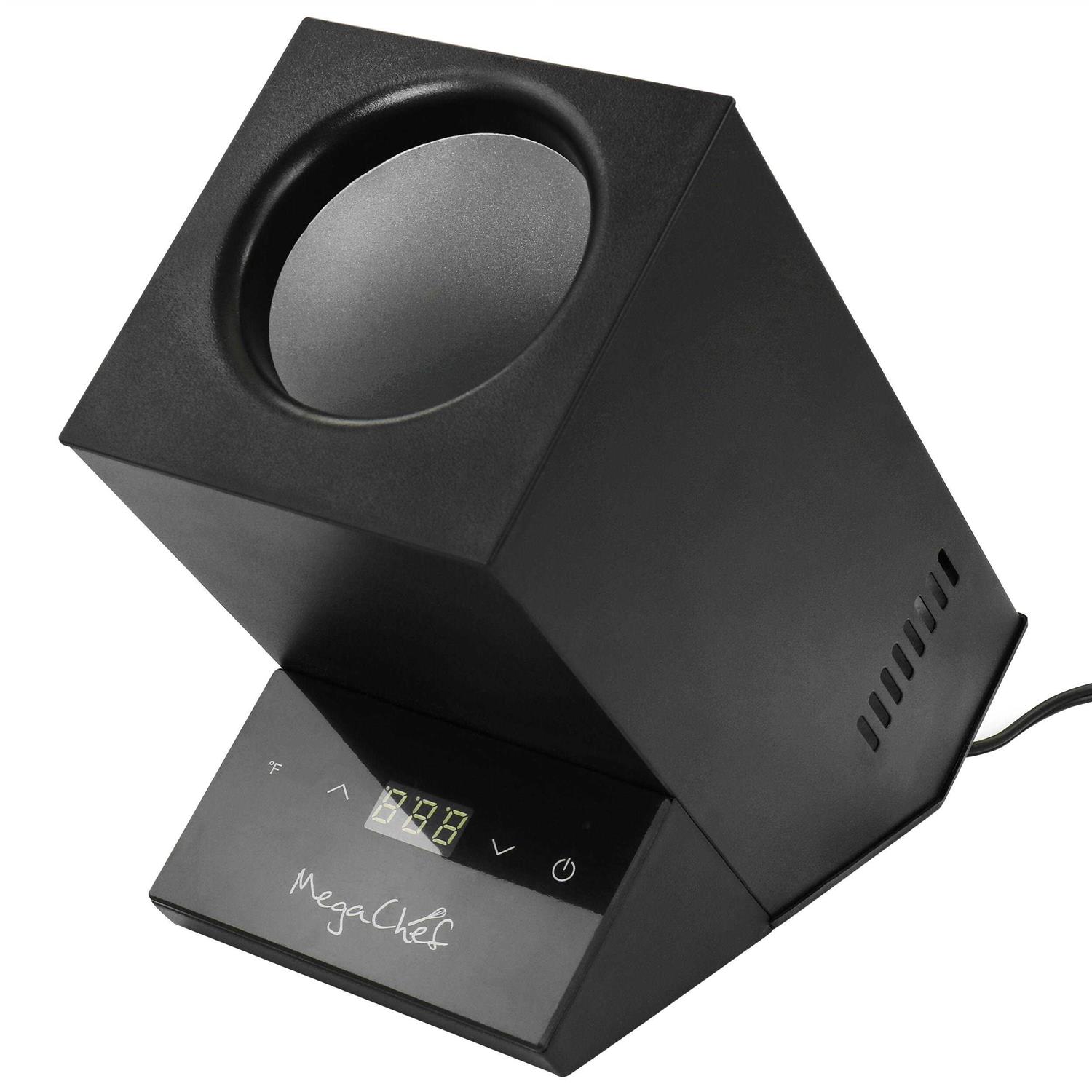 MegaChef Black Electric Wine Chiller with Digital Display