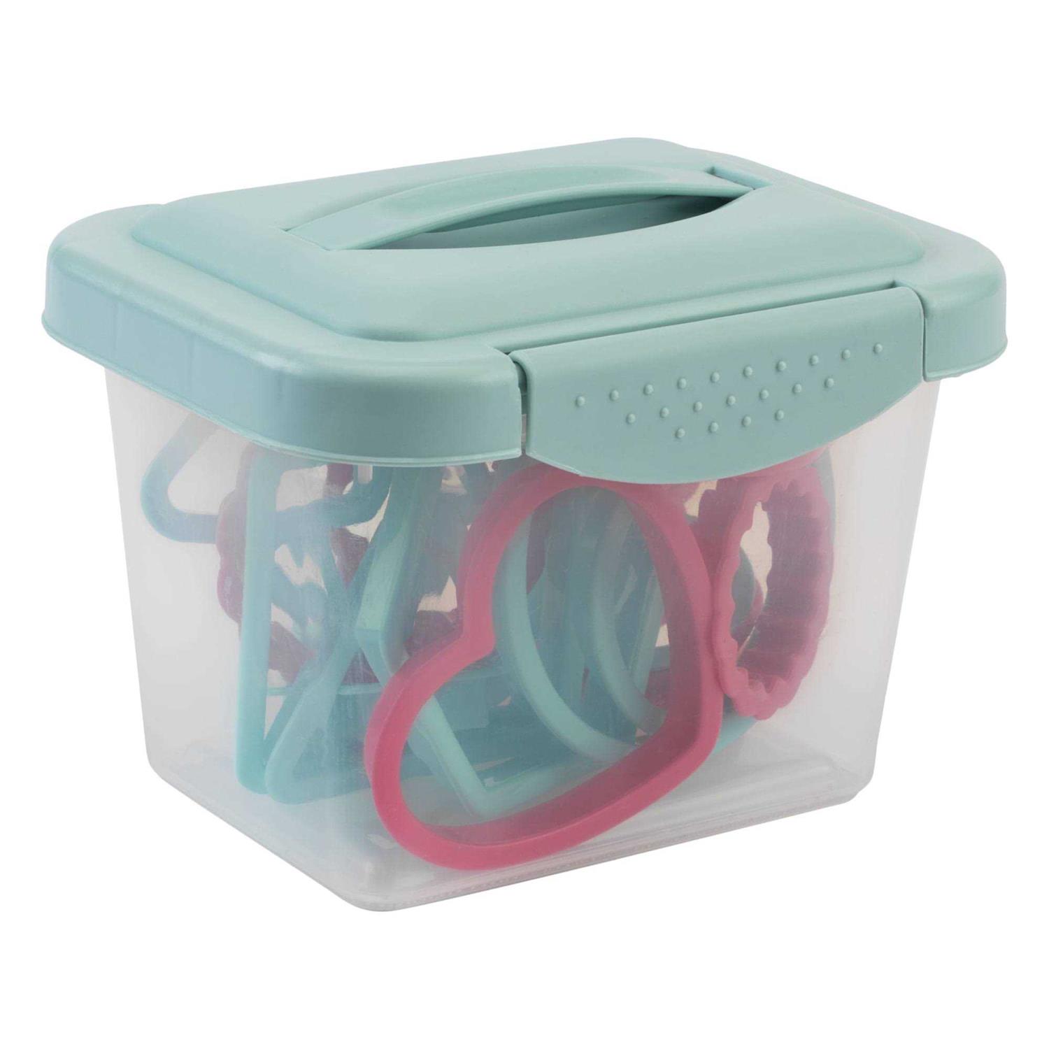 Goodcook 15-Piece Assorted Cookie Cutter Set with Storage Container