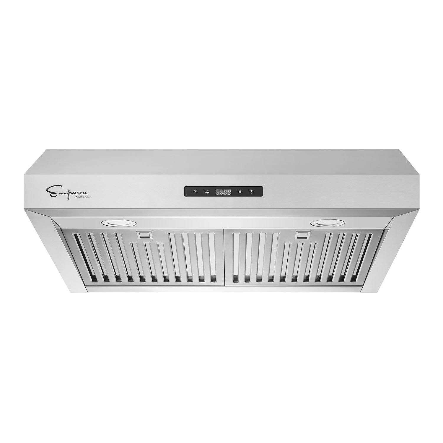Empava 30 in. 400 CFM Ductless Kitchen Under Cabinet Range Hood EMP-30RH07