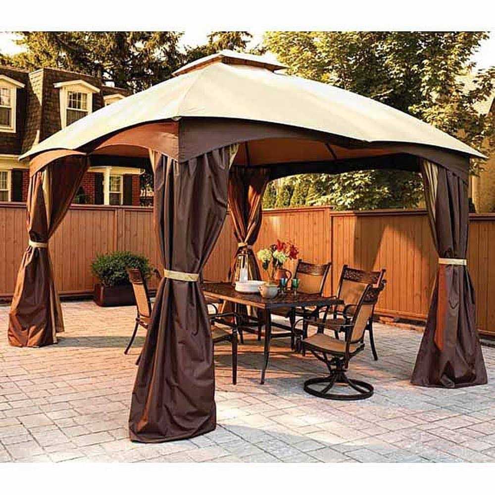 Garden Winds Replacement Canopy for Allen Roth 10×12 Gazebo