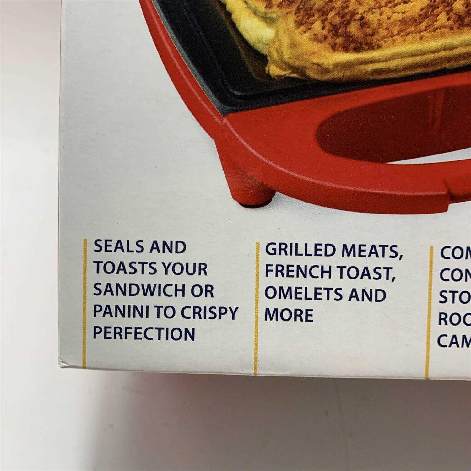 Nostalgia Mymini Sandwich Maker Red