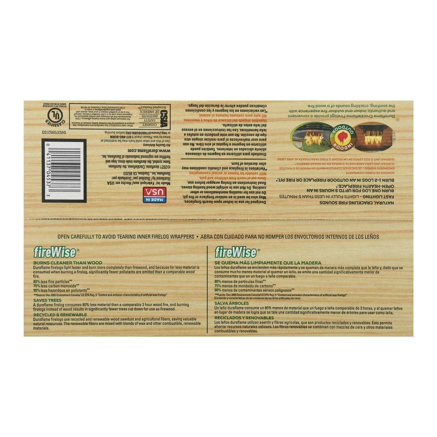 Duraflame Crackleflame Firelogs