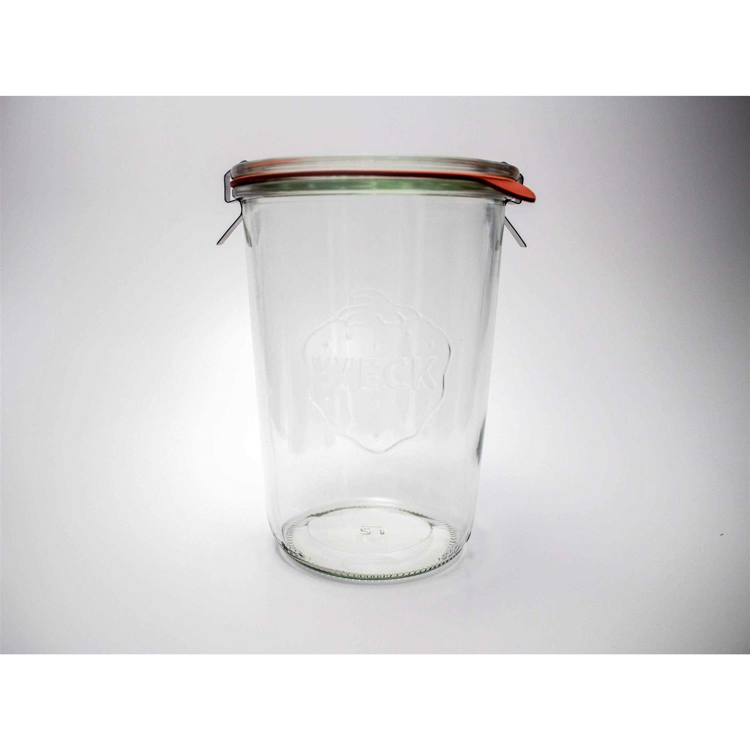 Weck Canning Jars 743 Weck Mold Jar Made of Transparent Glass