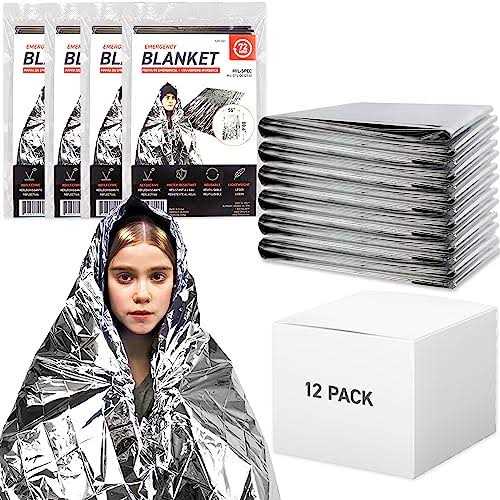 72 Hrs Mil-spec Emergency Mylar Thermal Space Survival Blankets