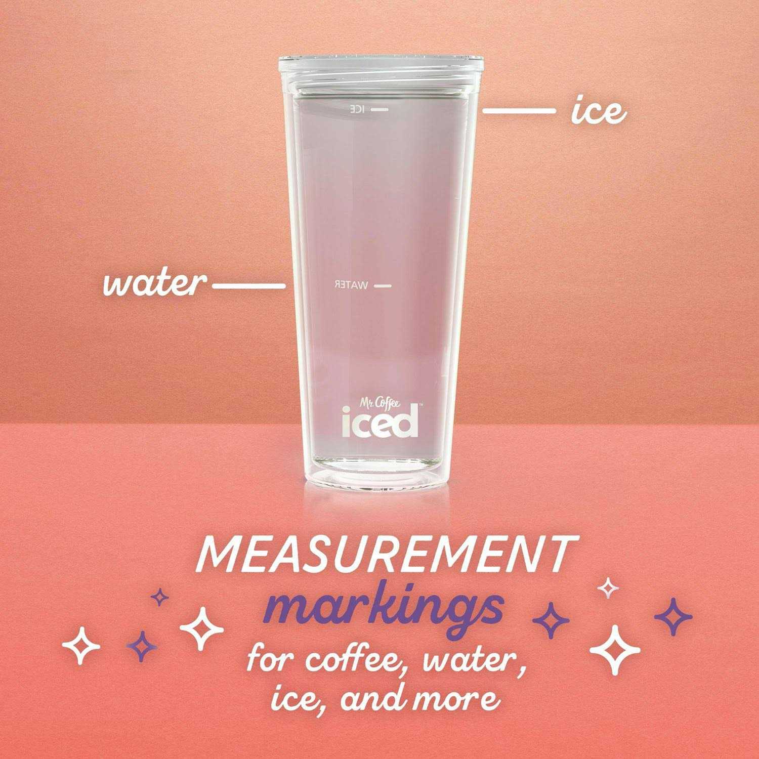 Mr. Coffee Single-Serve Iced and Hot Coffee Maker with Reusable Tumbler and