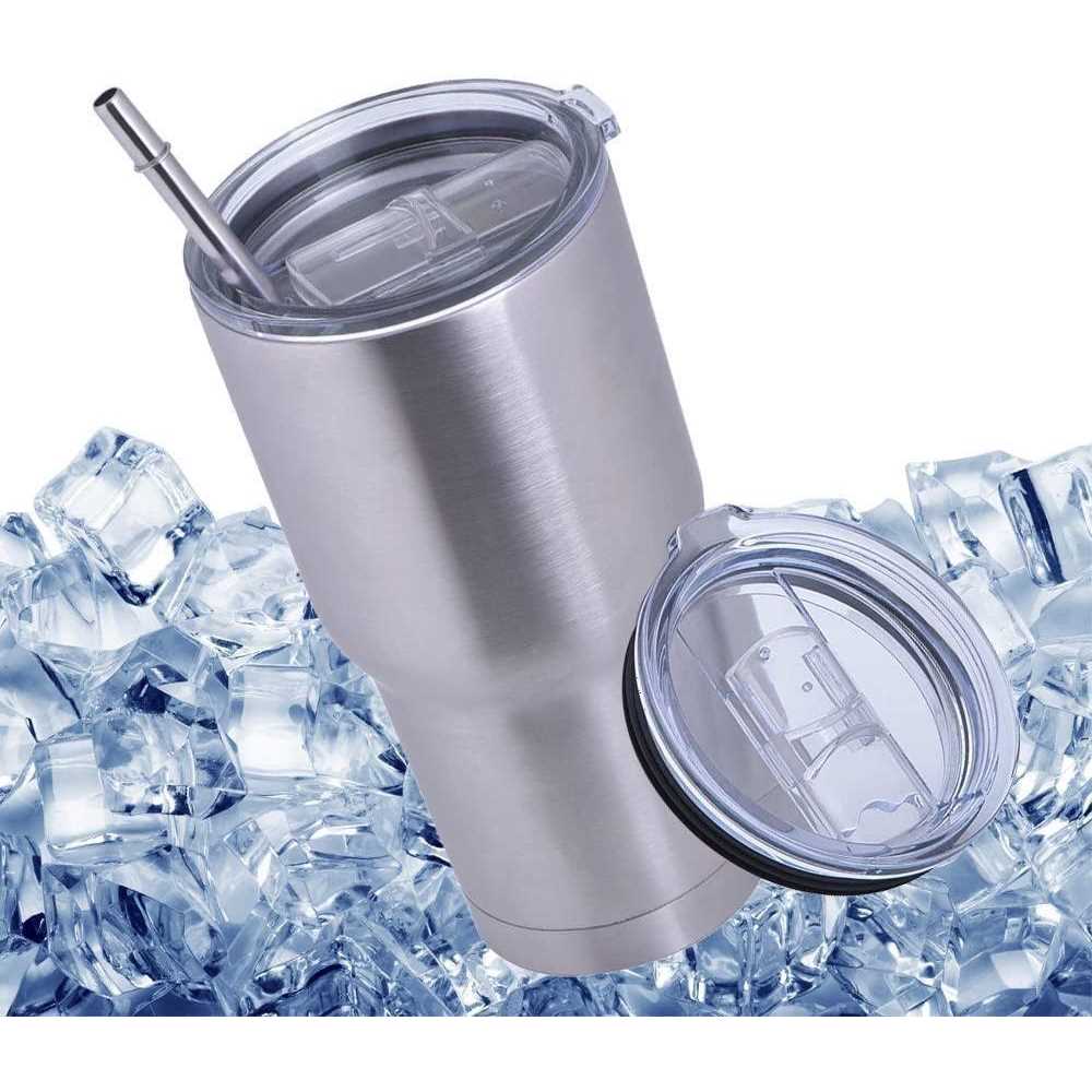 ZogeeZ 2 pack Travel Mug Replacement Lids for 30 ounce