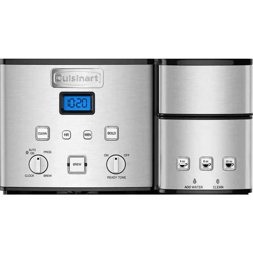 Cuisinart Coffee Center 10-Cup Thermal Coffeemaker and Single Serve Brewer