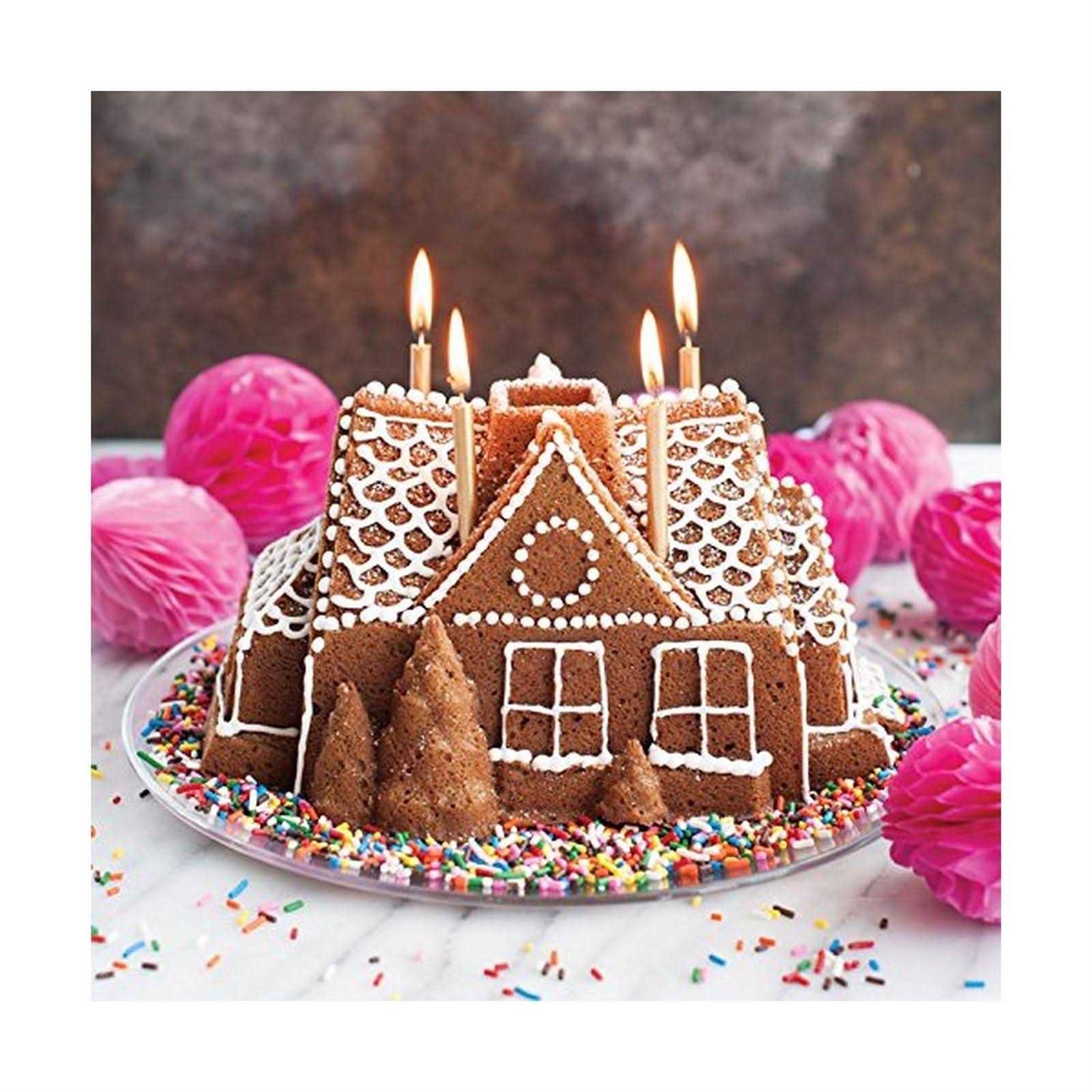 Nordic Ware Gingerbread House Bundt Pan