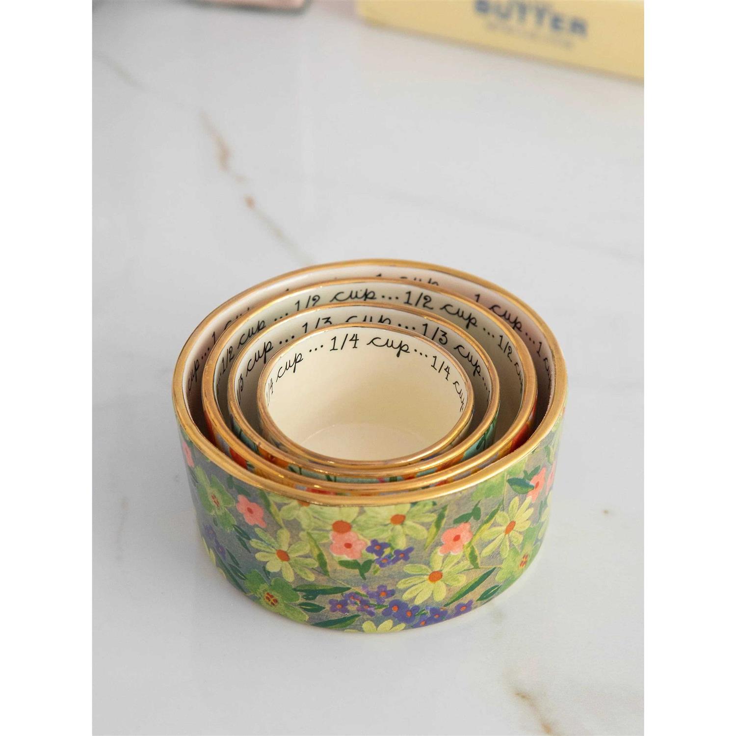 Natural Life Ceramic Nesting Measuring Cups