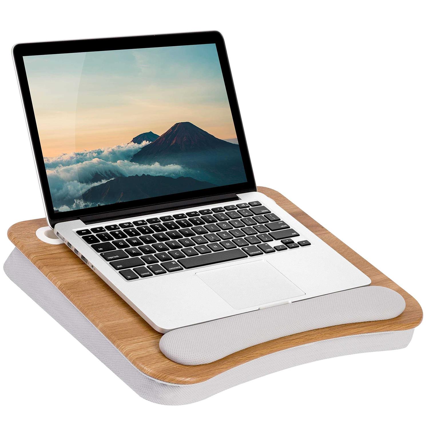 Lapgear Home Office Lap Desk with Mouse Pad and Phone Holder