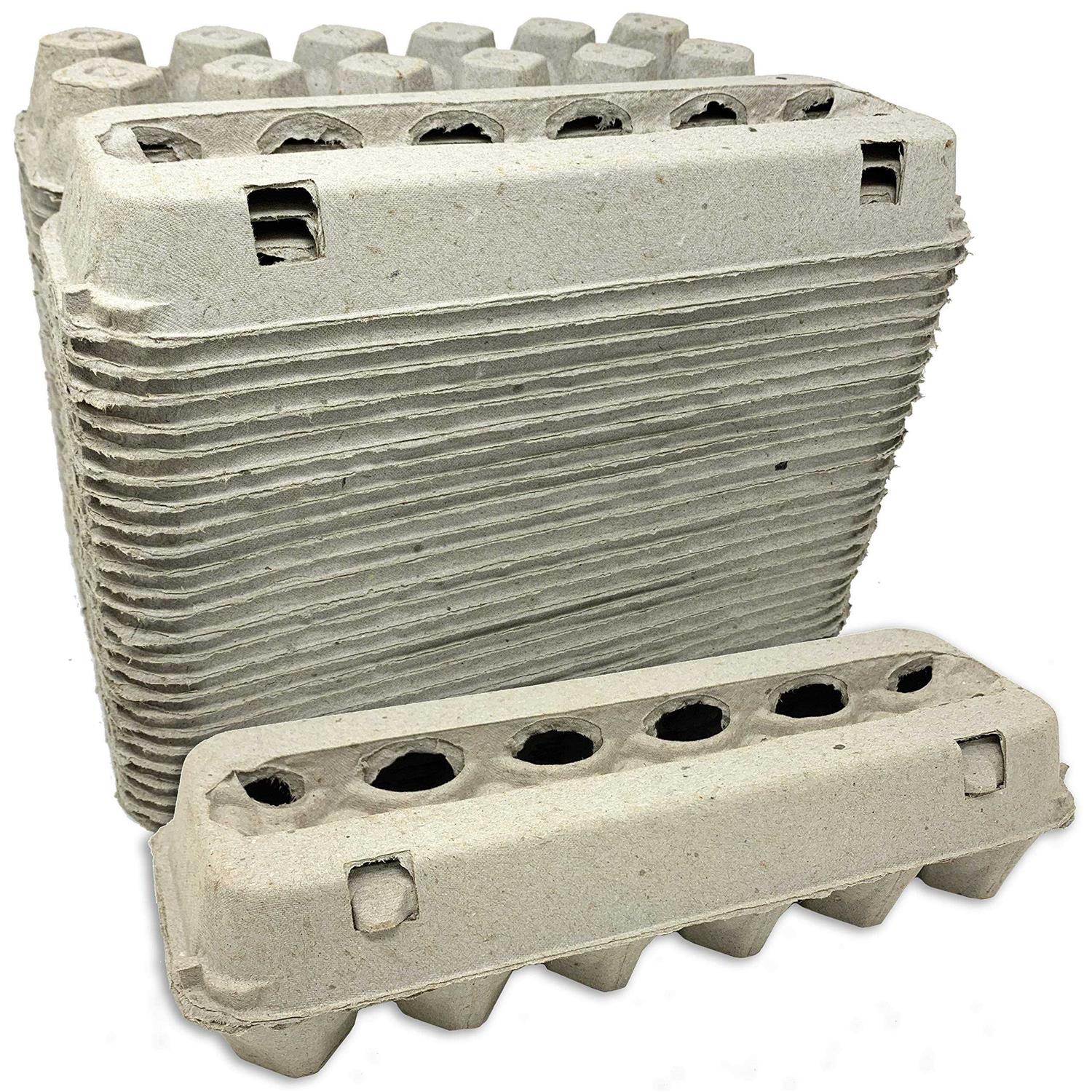 Vented Paper Pulp Egg Cartons