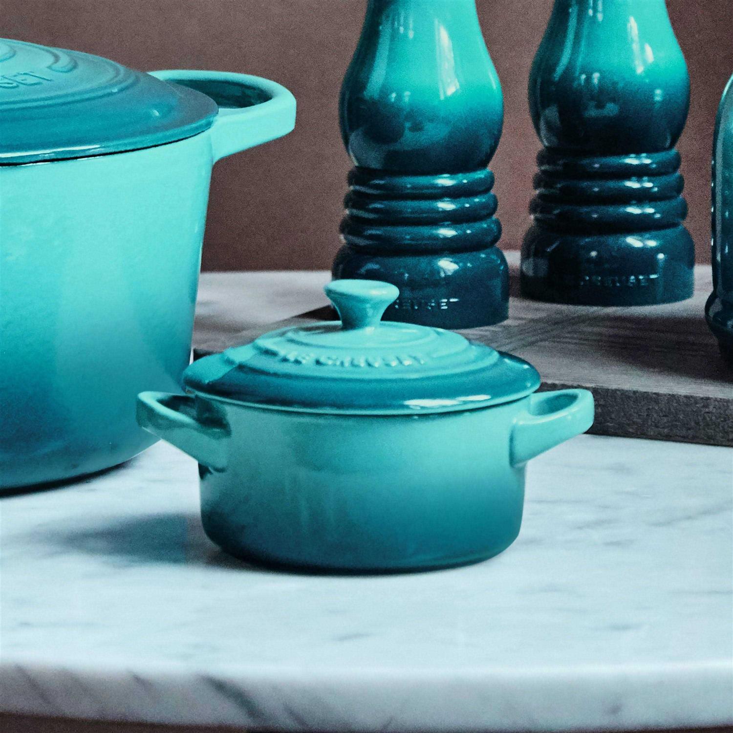 Le Creuset Cocottes Set of 4 with Mini Cookbook