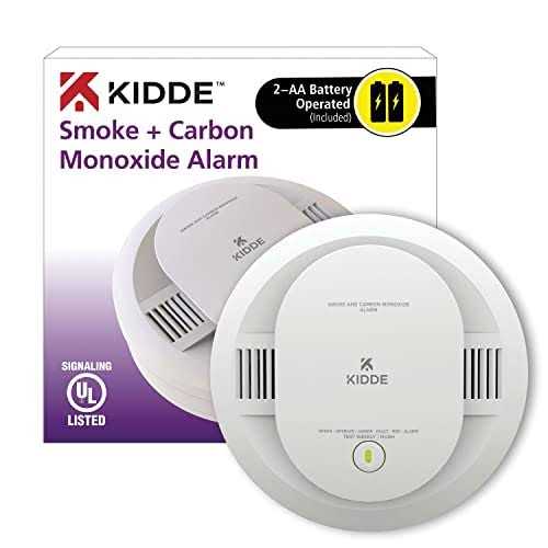 Kidde Smoke & Carbon Monoxide Detector AA Battery Powered