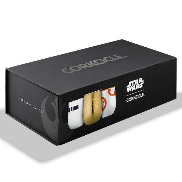 Corkcicle Star Wars Droids Stemless Set