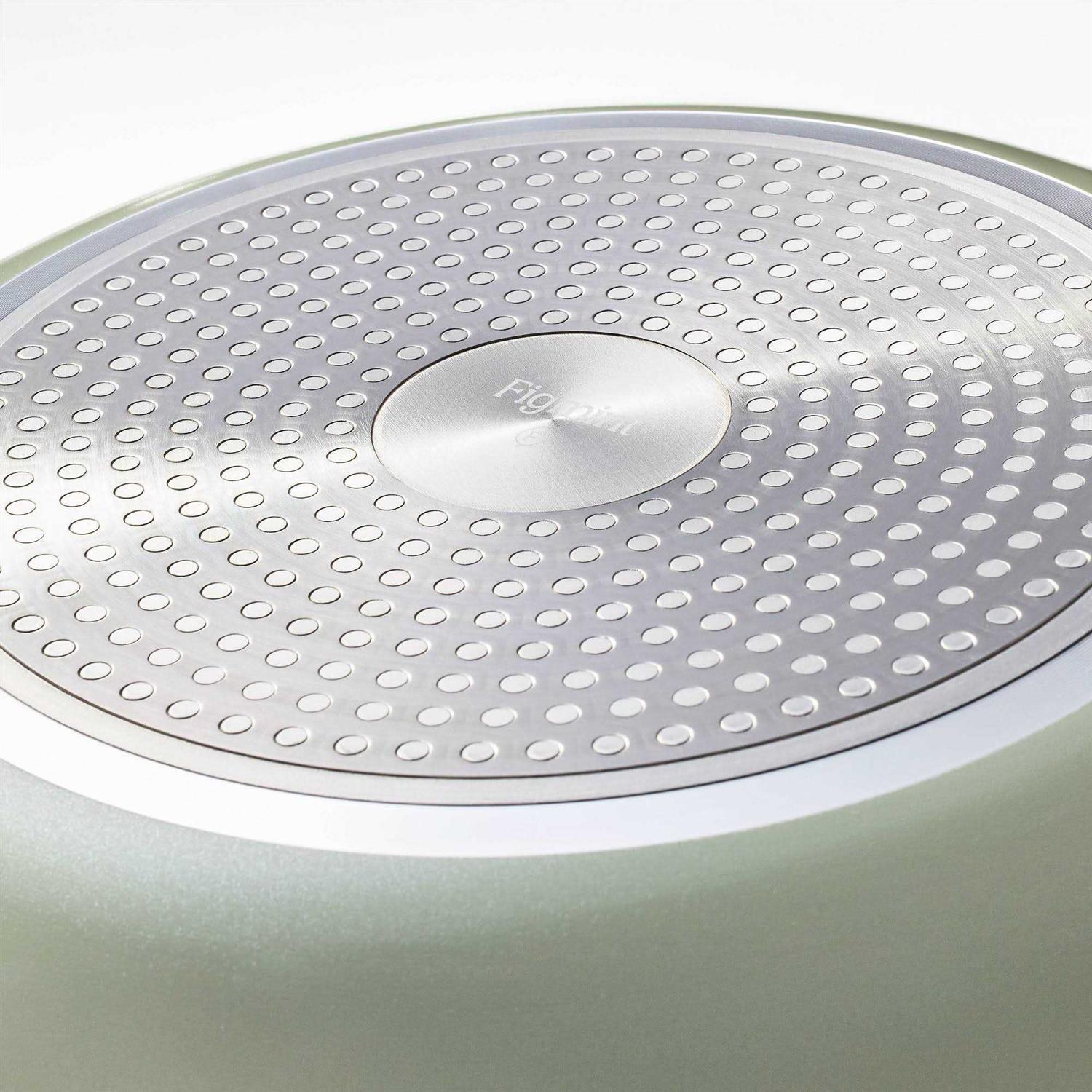 Figmint 7pc Nonstick Ceramic Coated Aluminum Cookware Set