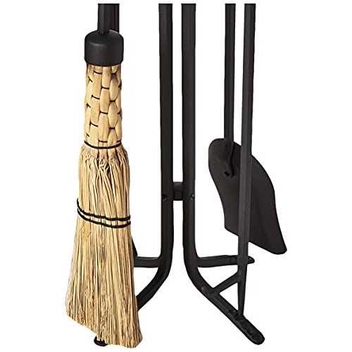 Pilgrim Home and Hearth Pilgrim Forged Iron Fireplace Tool Set 28