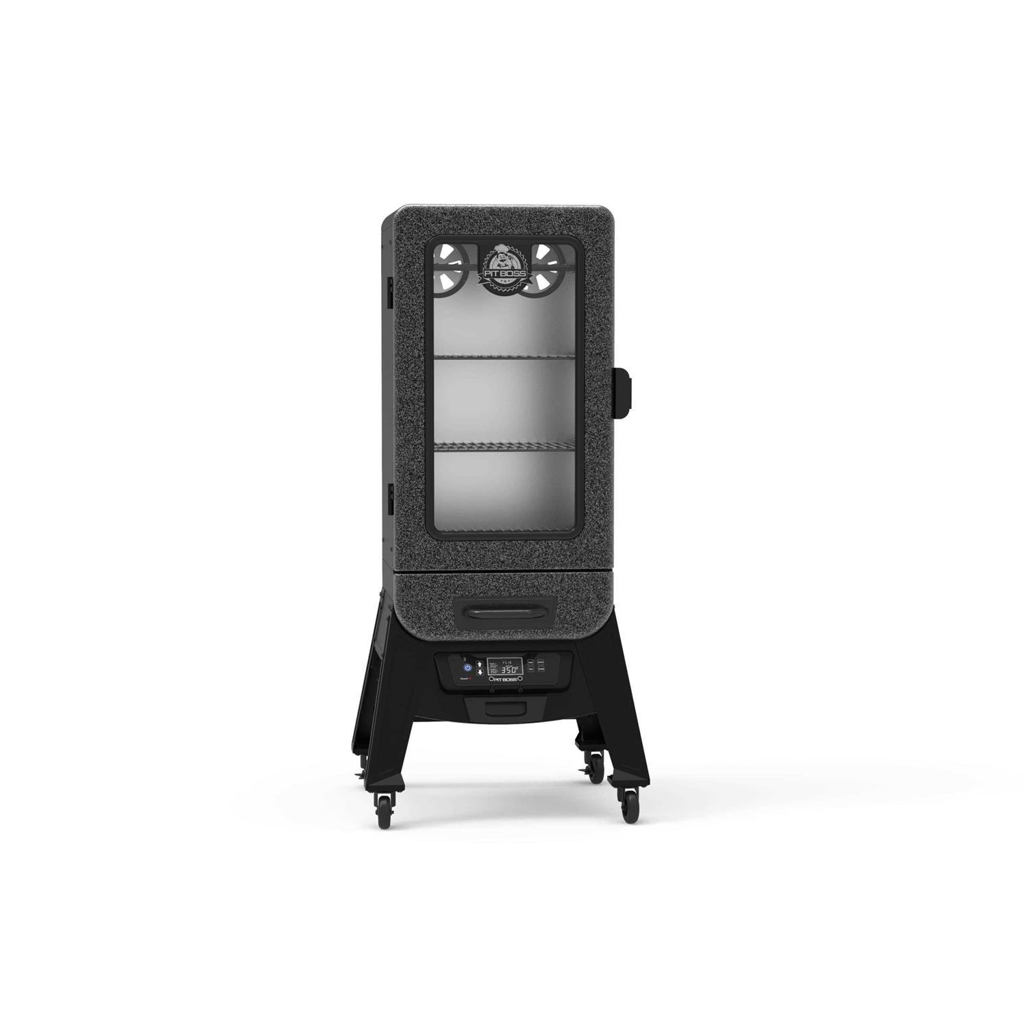 Pit Boss 3 Series Digital Electric Vertical Smoker in Silver Hammertone