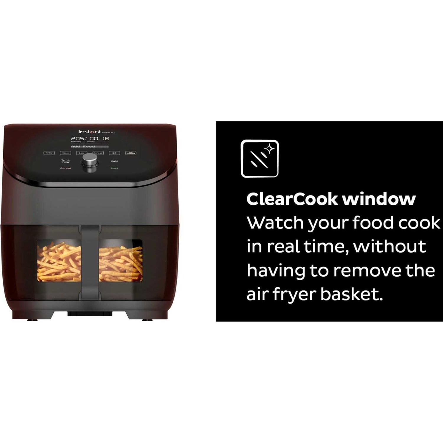 Instant Pot Vortex Plus ClearCook Air Fryer