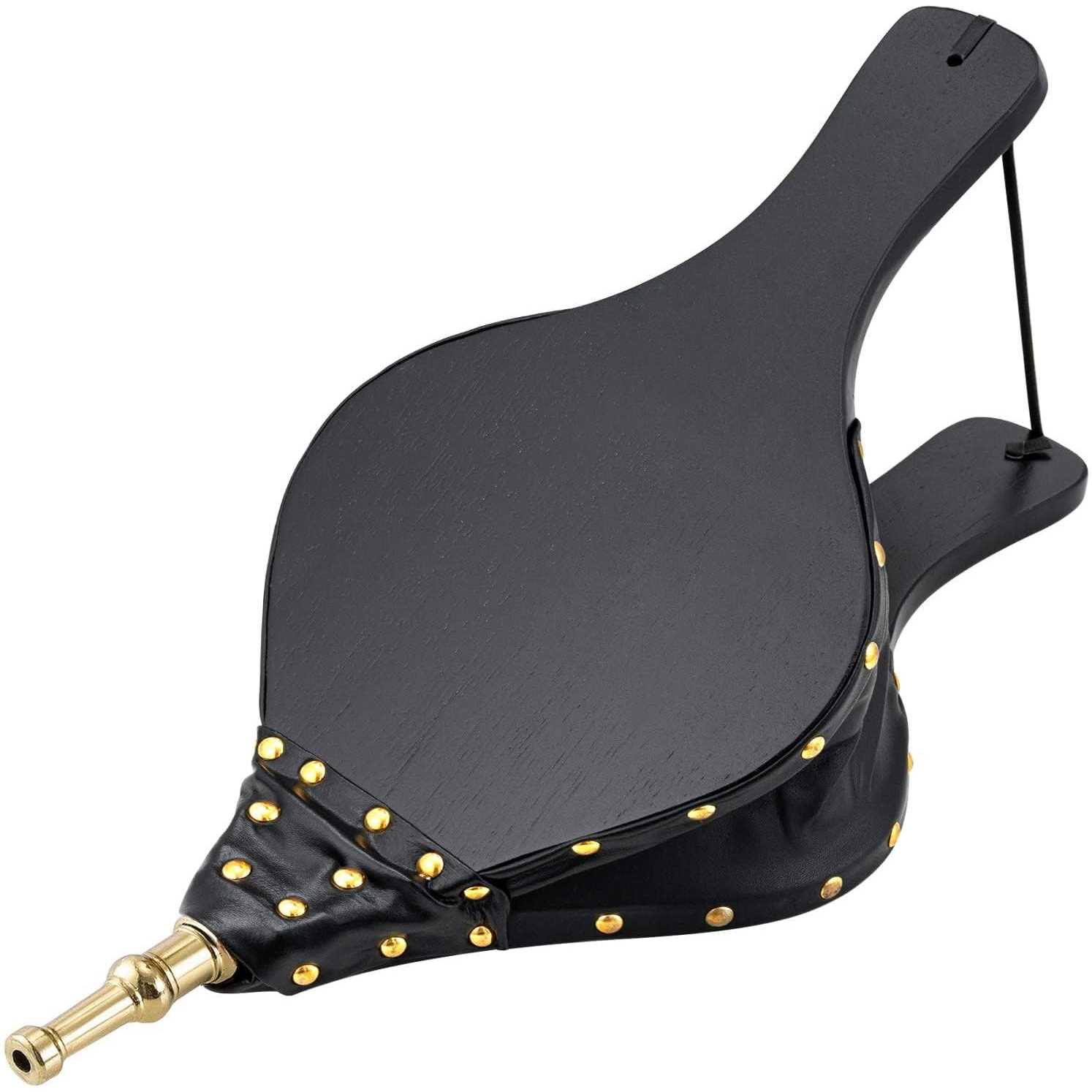 Amagabeli Fireplace Bellows 17x 7.5 Large Wood Air Blower Outdoor Model Number