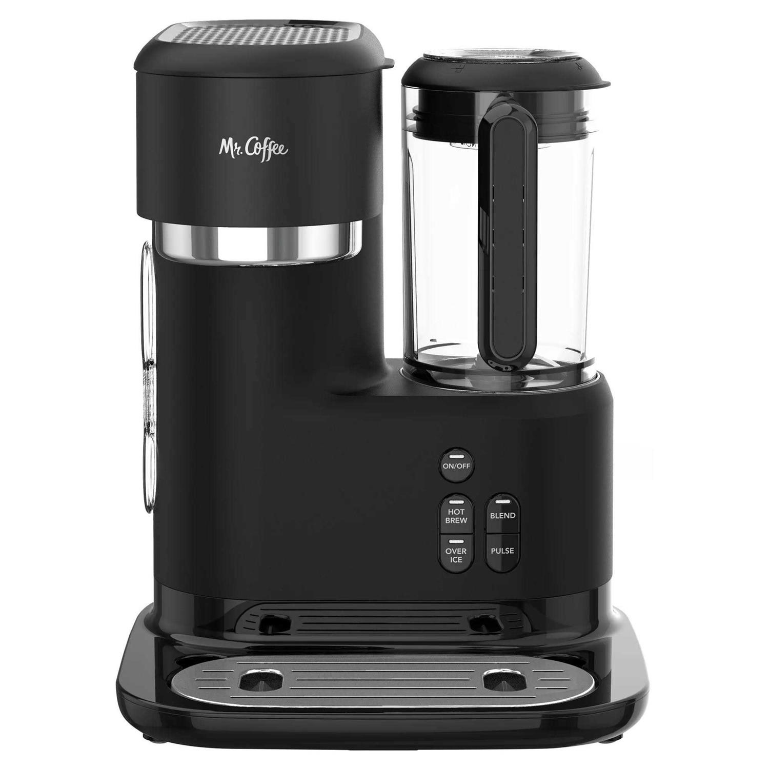 Mr. Coffee Frappe Single-Serve Iced and Hot Coffee Maker/Blender