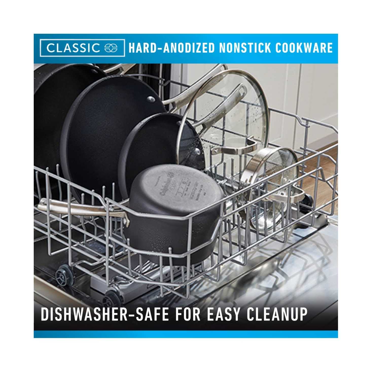 Calphalon Classic Hard-Anodized Nonstick Frying Pan Set 8-Inch and 10-Inch Frying Pans