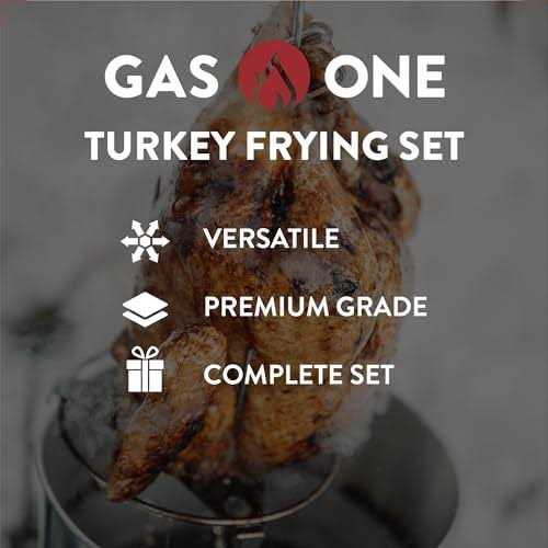 GASONE Turkey Fryer Propane Burner Complete Kit Turkey Fry and Boil
