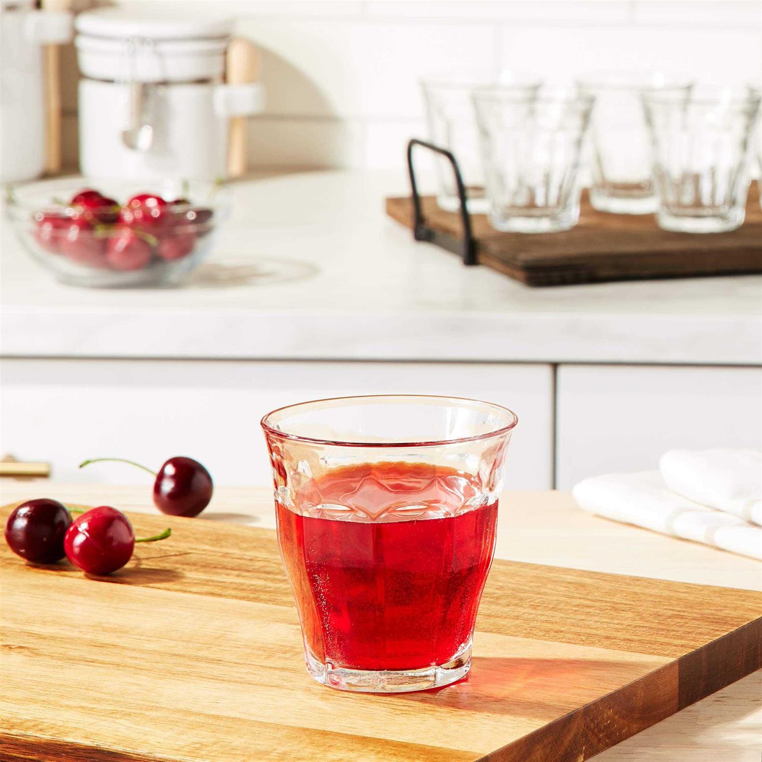 Duralex Picardie 8-3/4-Ounce Clear Tumbler, Set of 6