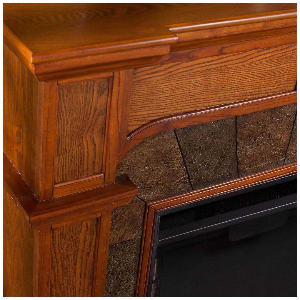 Southern Enterprises Cartwright Convertible Electric Fireplace