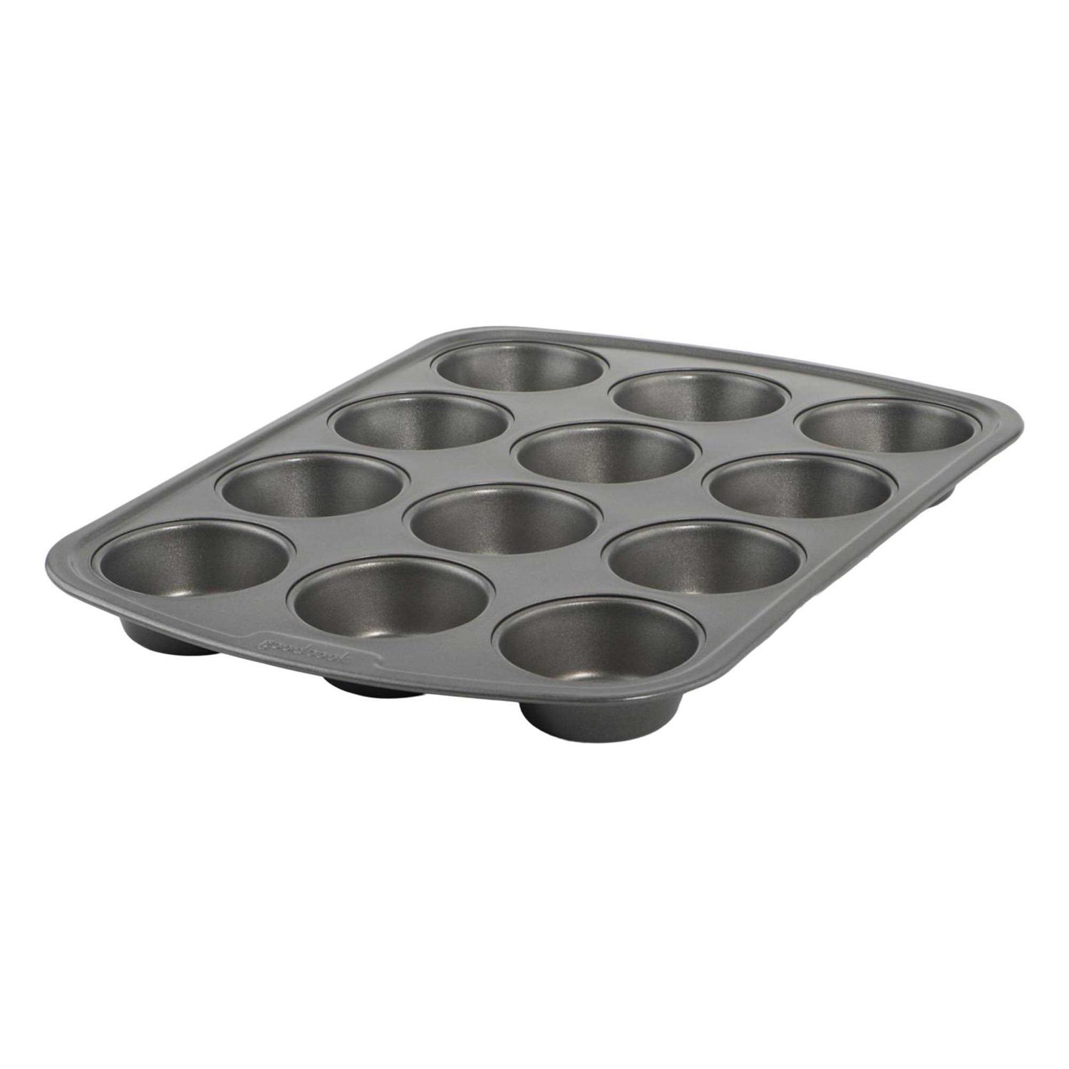 GoodCook Ready Nonstick Steel Muffin Pan