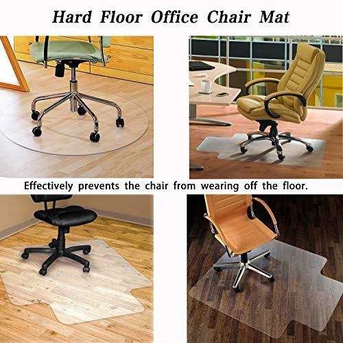 SHAREWIN Office Chair Mat for Hard Floors Heavy Duty Wood Floor Protector