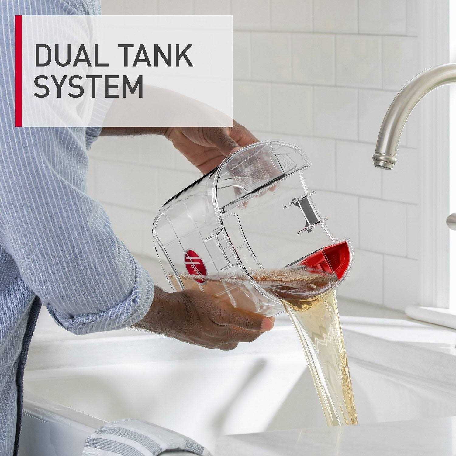 Hoover Dual Spin Pet Plus Carpet Cleaner Upright Shampooer Fh54050v