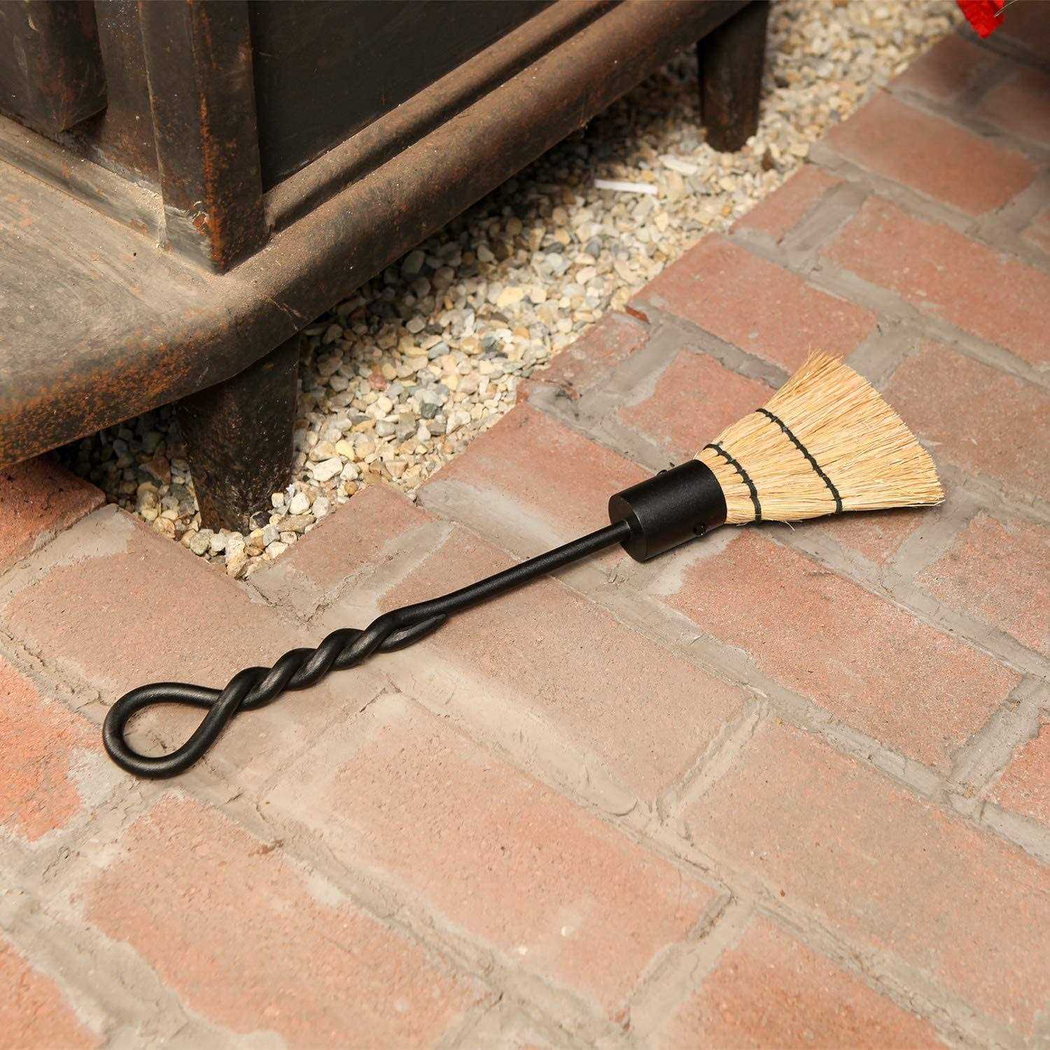 Minuteman International Mini Rope Design Fireplace Brush