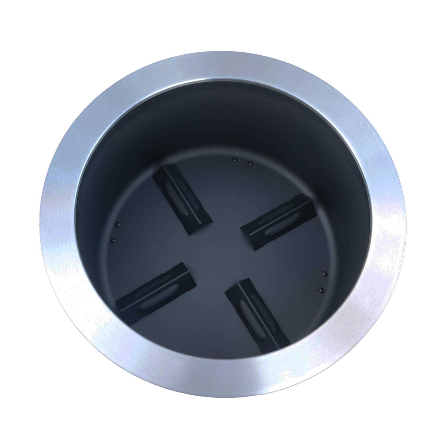 Muskoka 19.5 Stainless Steel Smokeless Wood Burning Fire Pit with Protective Cover