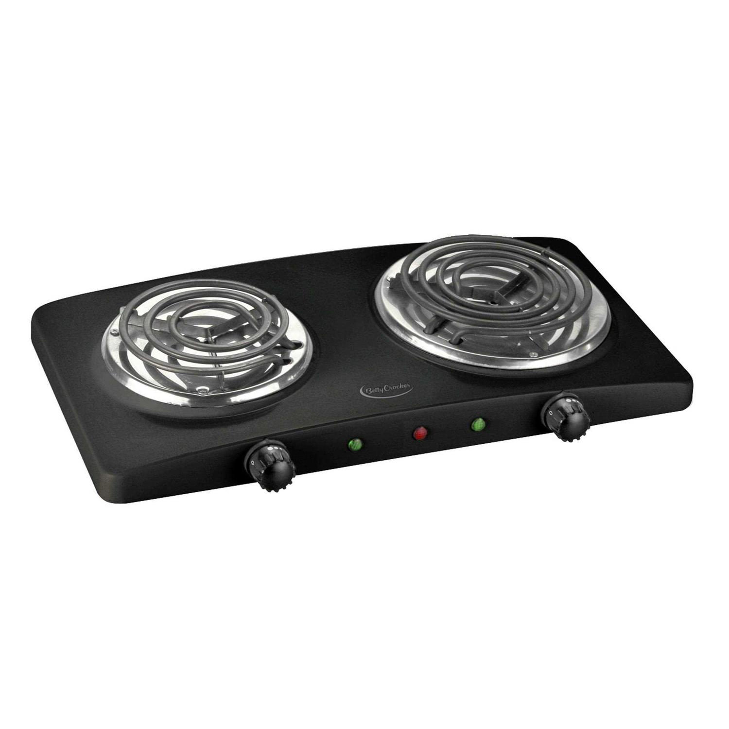 Betty Crocker Bc-2591cb Portable Double Burner