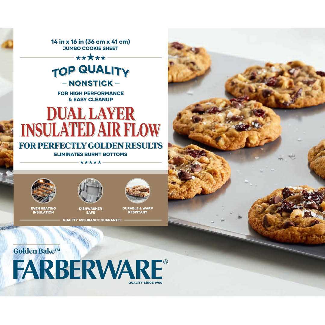 Farberware Insulated Nonstick Jumbo Cookie Sheet