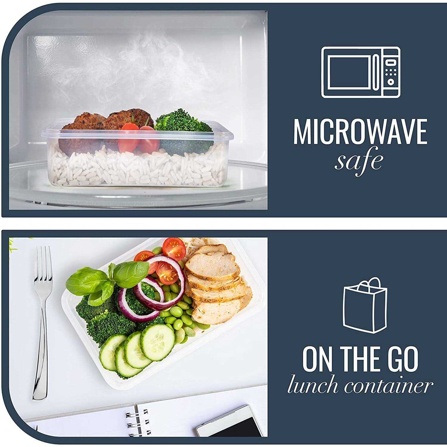 fullstar Food storage Containers with Lids plastic Containers