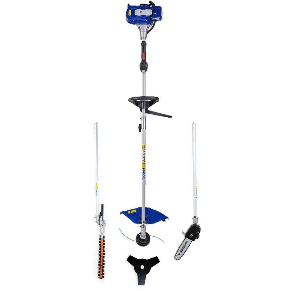 Wild Badger Power WBMT26P 4 in 1 Multi Function String Trimmer with Pole Saw Attachment WBPMT26P