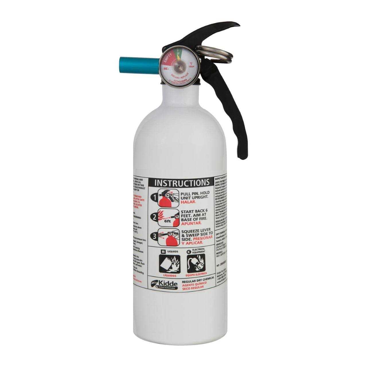 Kidde Model Kd61w-5bc Fire Extinguisher