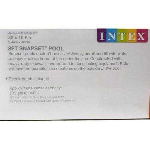 Intex Blue Sea Snapset Pool