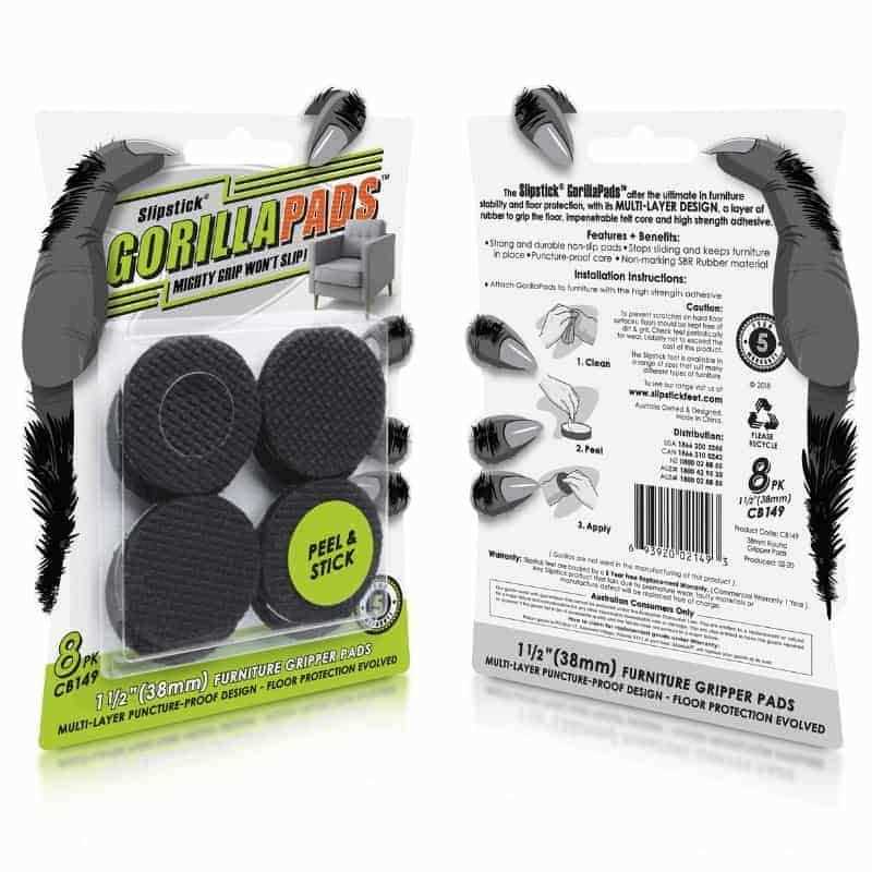 Slipstick GorillaPads Anti-Skid Rubber Pads
