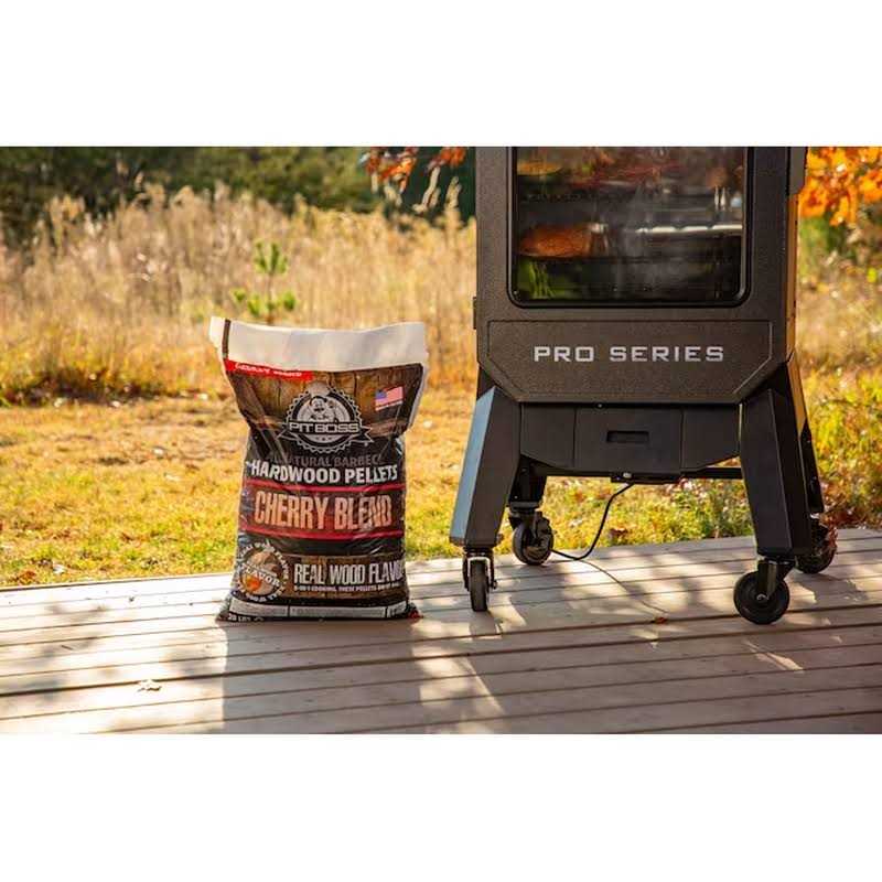Pit Boss Pro Series 1077-Sq in Black Sand Pellet Smoker 10739