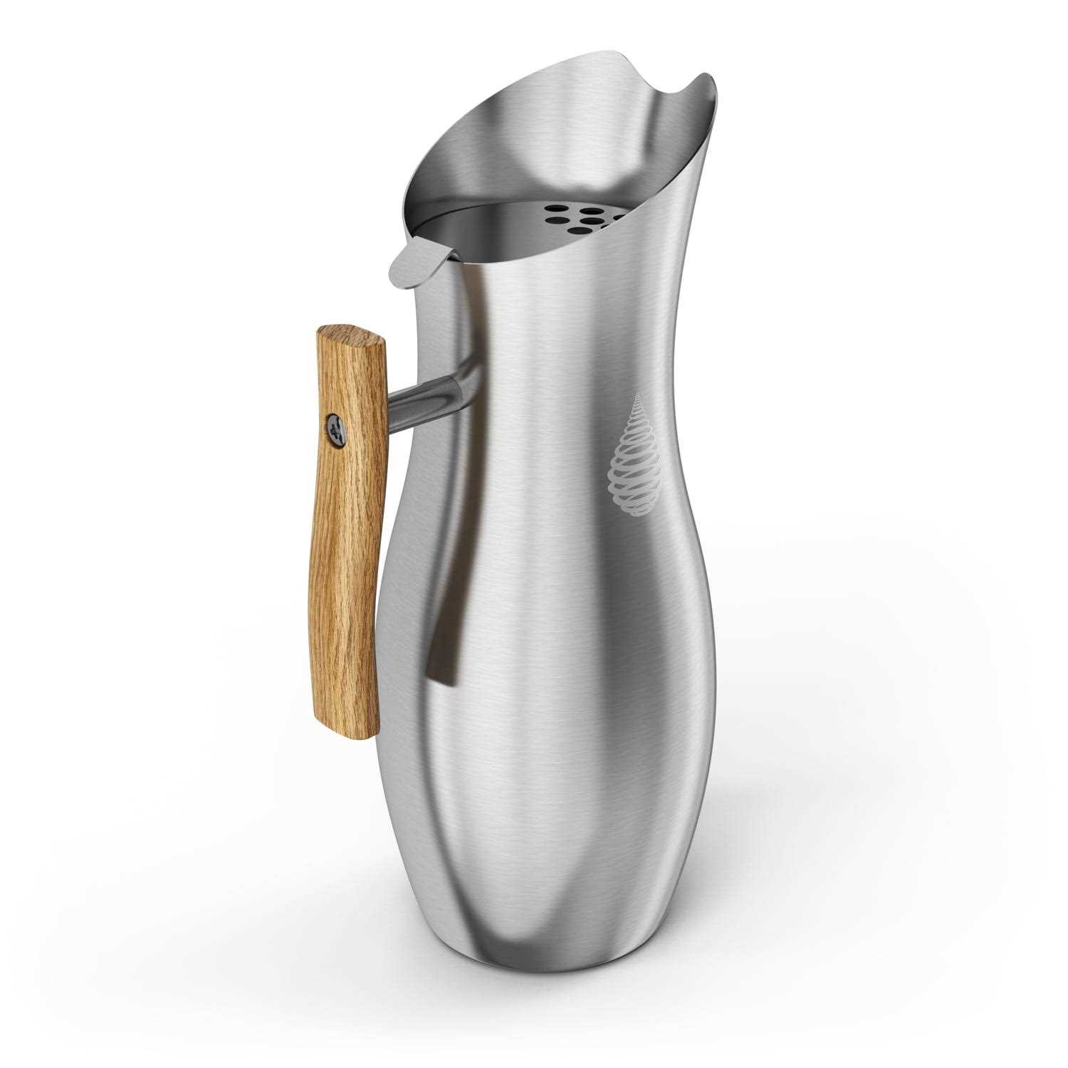 Invigorated Water pH Vitality Stainless Steel Alkaline Water Pitcher