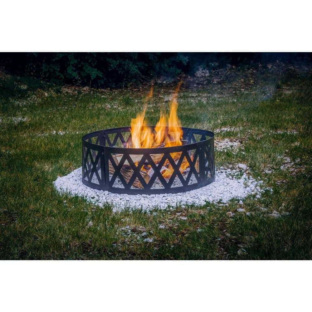 Pleasant Hearth Ofw884fr Lattice Fire Ring