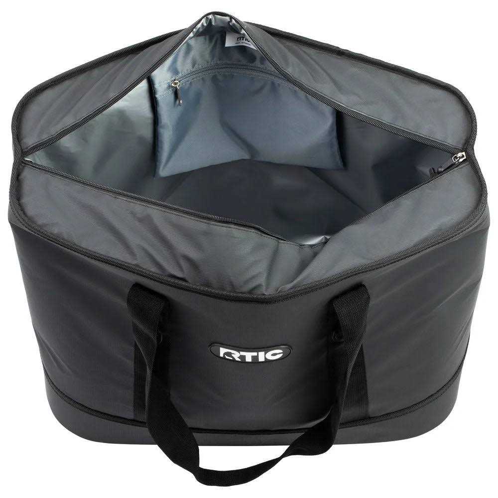 Rtic Insulated Tote Bag Large Cooler Thermal Reusable Bags with Zippered Top for Beach