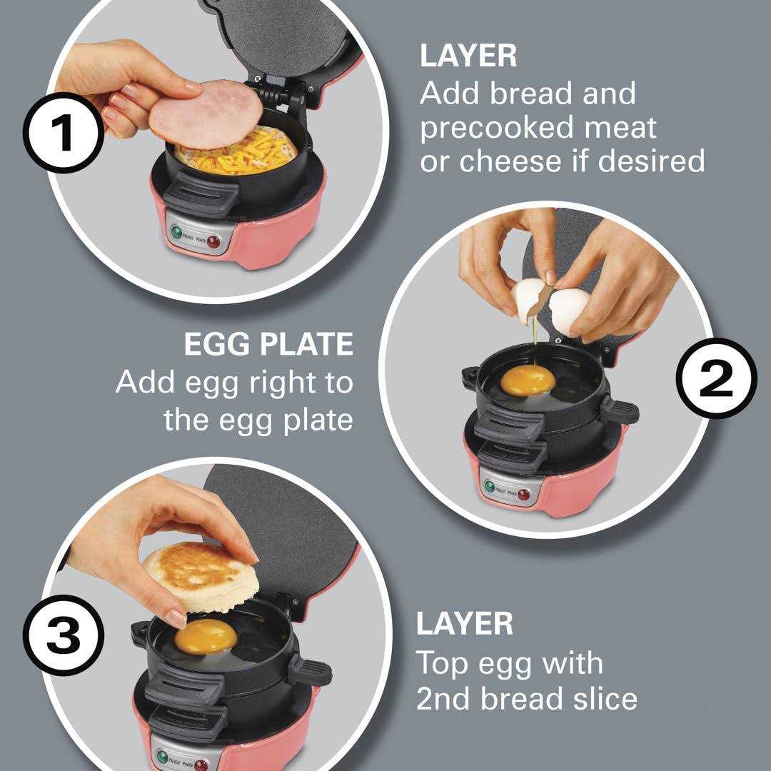 Hamilton Beach Breakfast Sandwich Maker