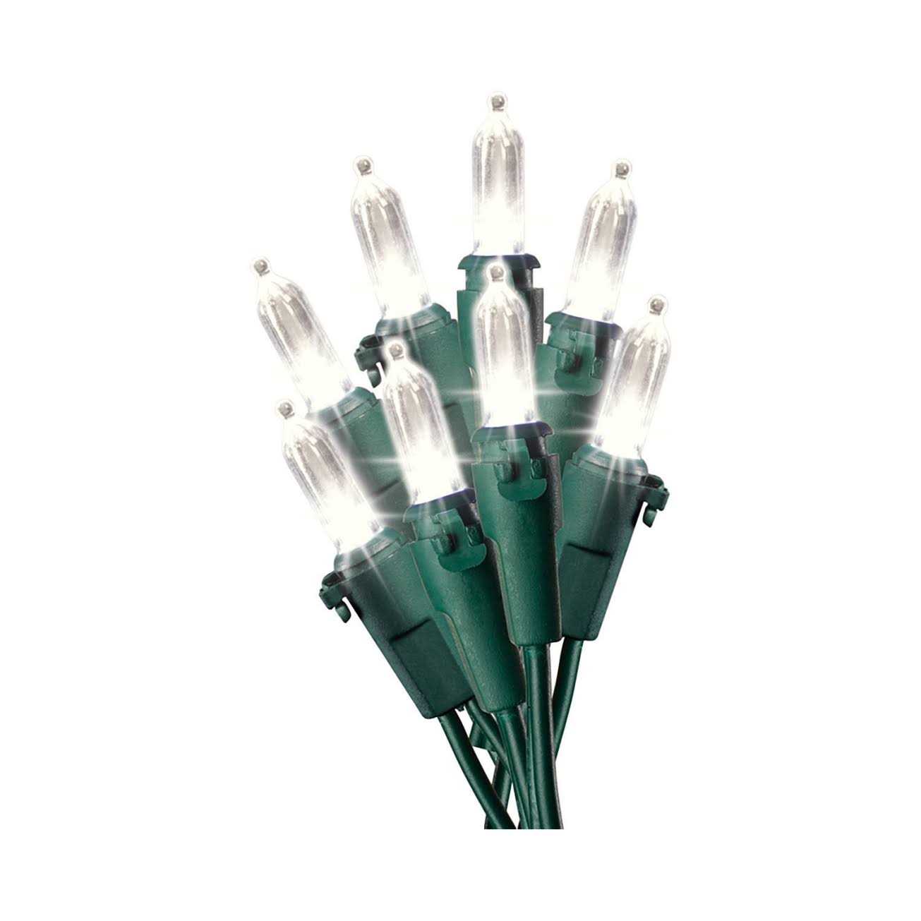 Celebrations 300 Lights Warm White Christmas LED M5 Mini Light Set