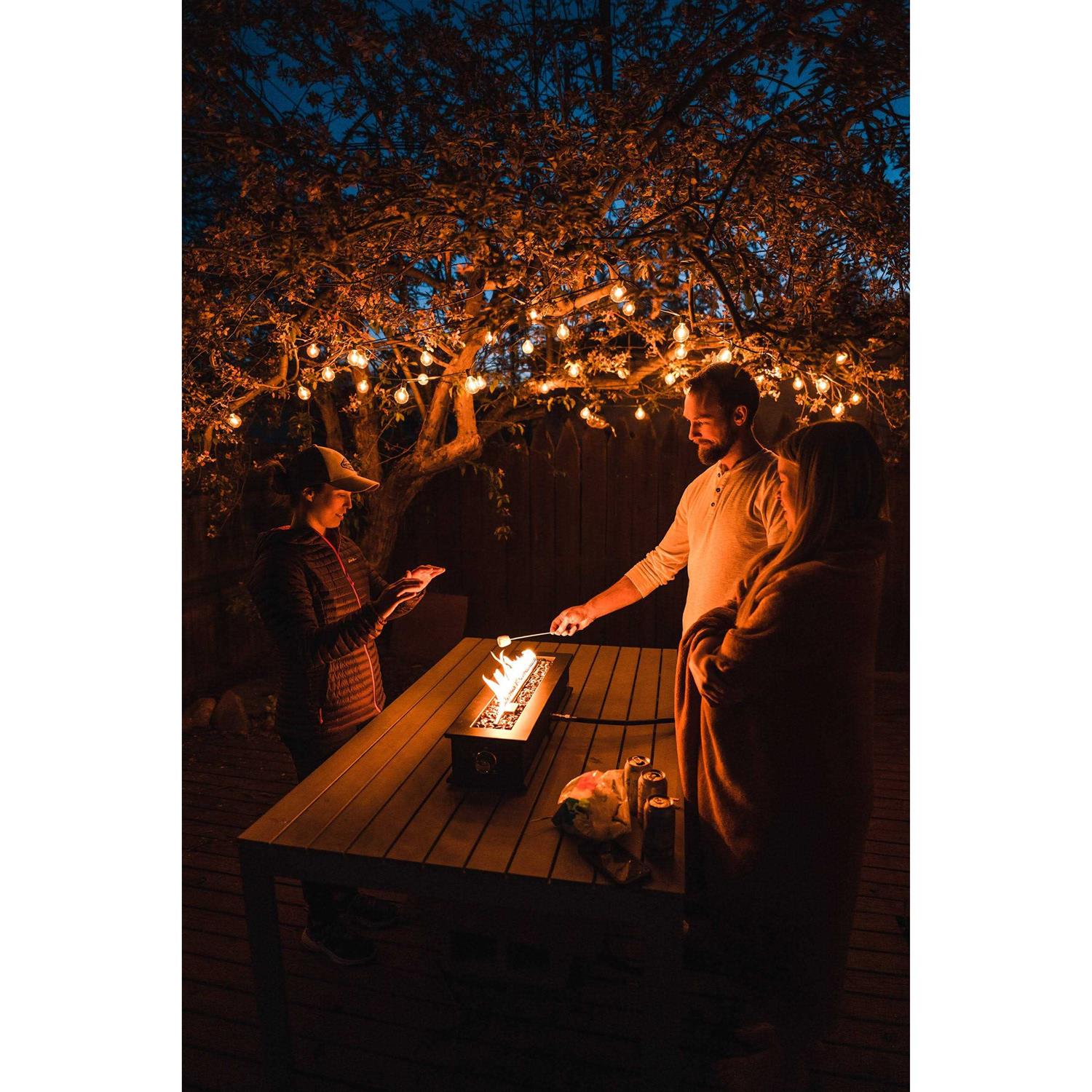 Ukiah Loom X Tabletop Fire Pit